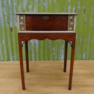 Indian Vizagapatam ivory inlaid desk box 3