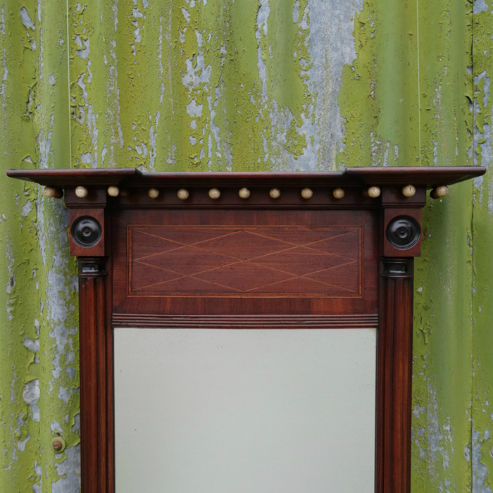 George III mahogany pier mirror 1