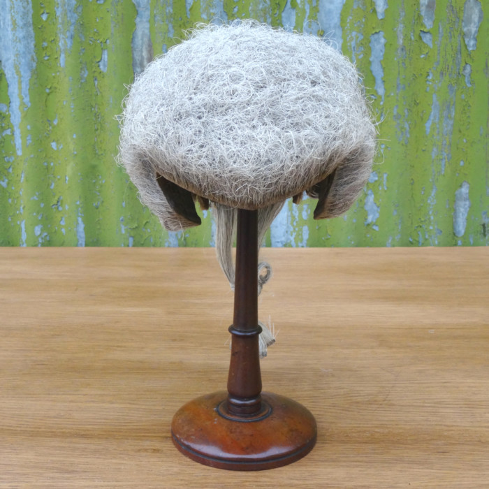 Lawyer's Wig, Case & Stand (1)