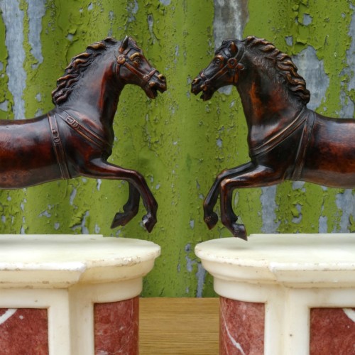 Pair of Bronze Horses (1)