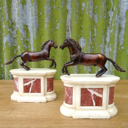 Pair of Bronze Horses (2)