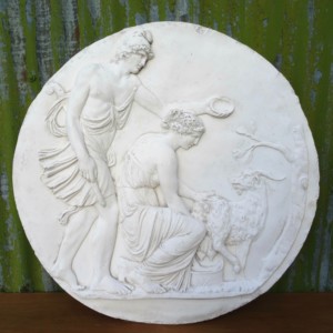 Greek plaster roundels (4)