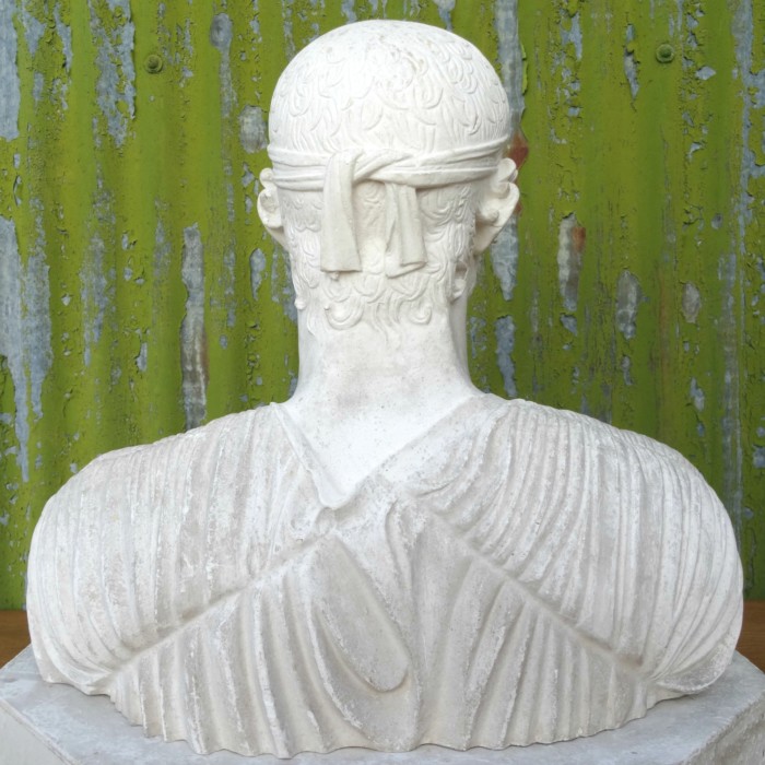 Plaster bust of the Delphi Charioteer (5)