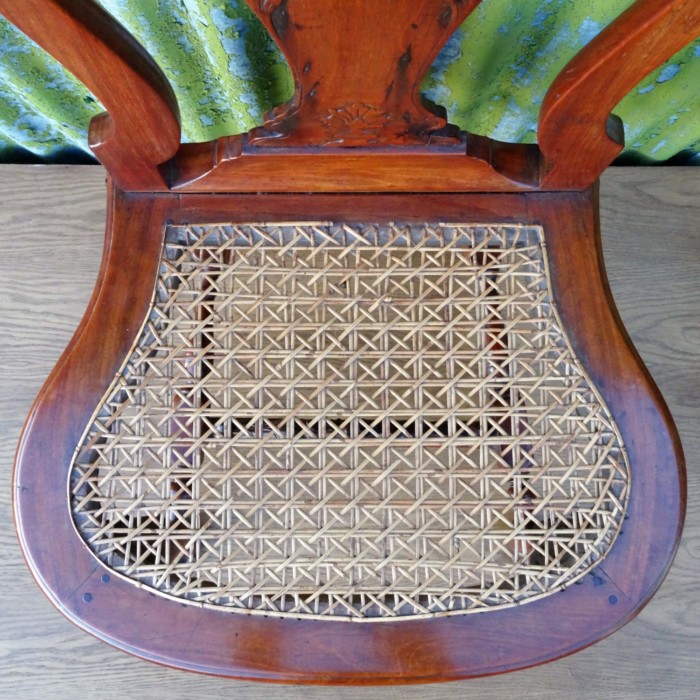 Pair of Dutch East Indies Satinwood Side Chairs 11