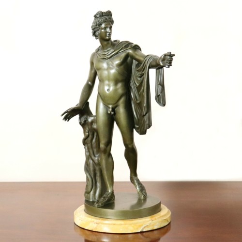 Large Boschetti Bronze Apollo Belvedere (1)