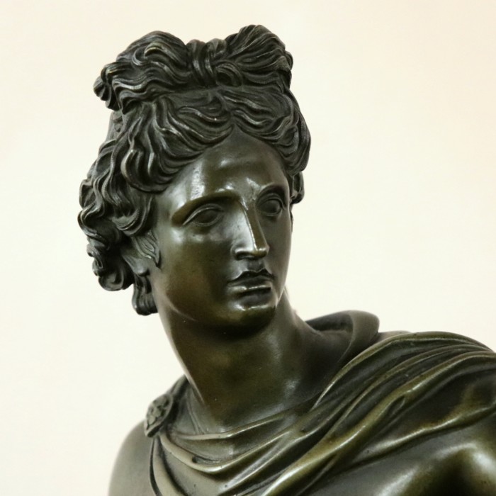 Large Boschetti Bronze Apollo Belvedere (4)
