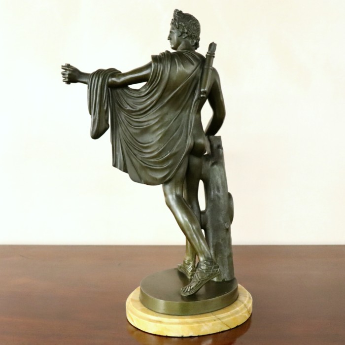 Large Boschetti Bronze Apollo Belvedere (7)