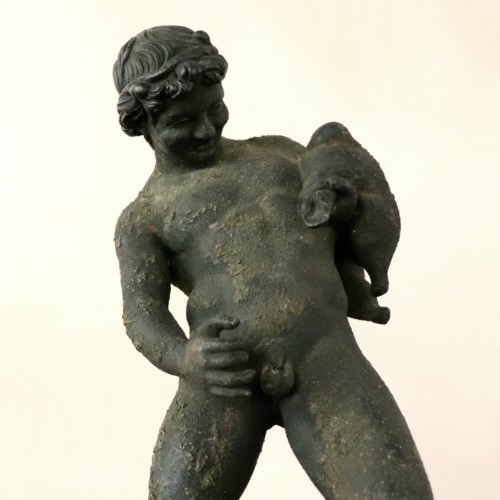 Bronze Drunken Faun of Pompeii (2)