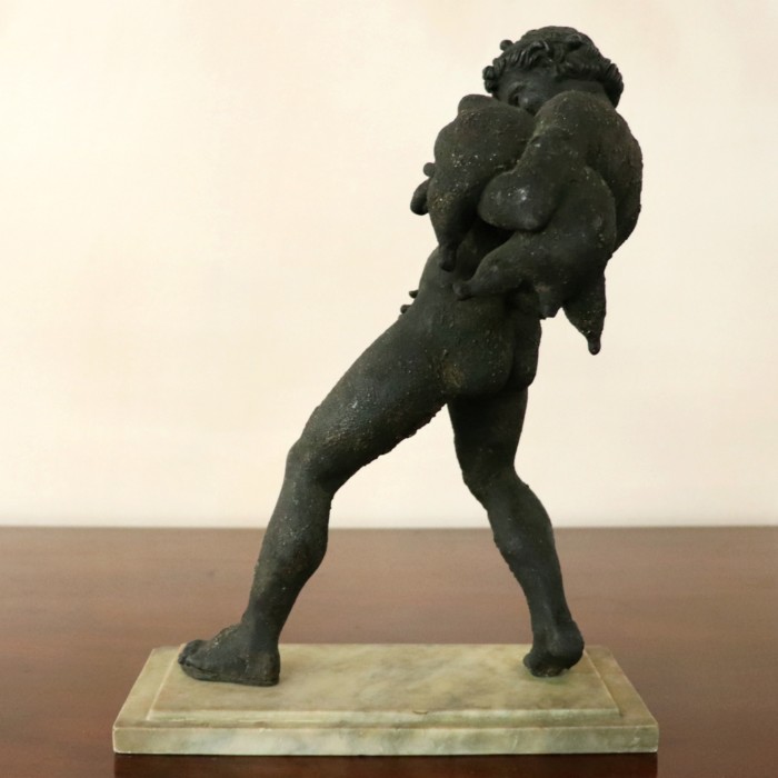 Bronze Drunken Faun of Pompeii (5)