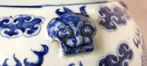Large Chinese Jar and Cover (3)