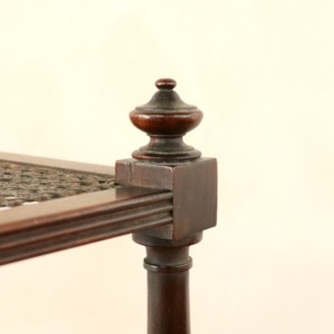 Tapering Mahogany Whatnot (2)