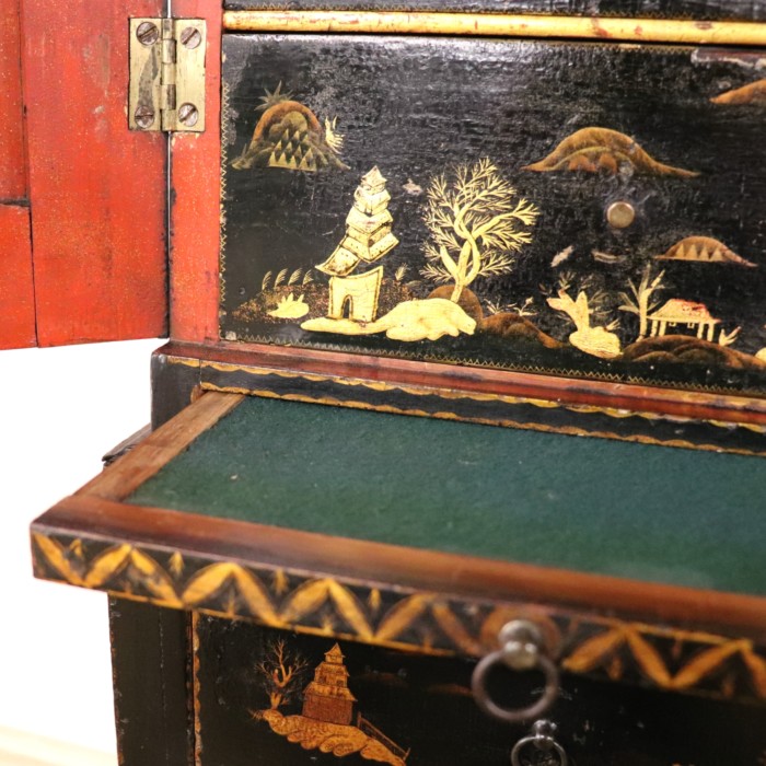 Japanned Cabinet on Stand (13)