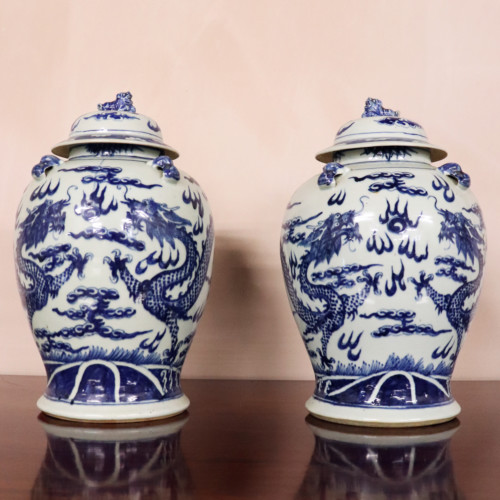 Pair of Chinese Jars (1)