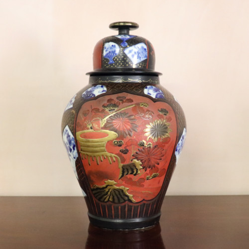 Japanese Jar and Cover (1)