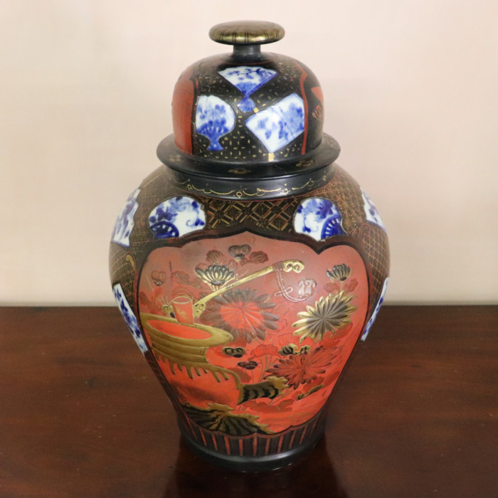 Japanese Jar and Cover (2)