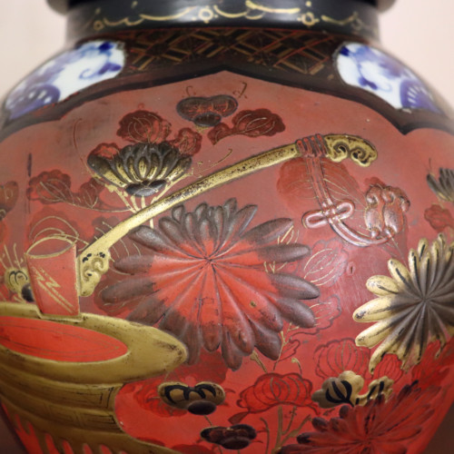 Japanese Jar and Cover (3)