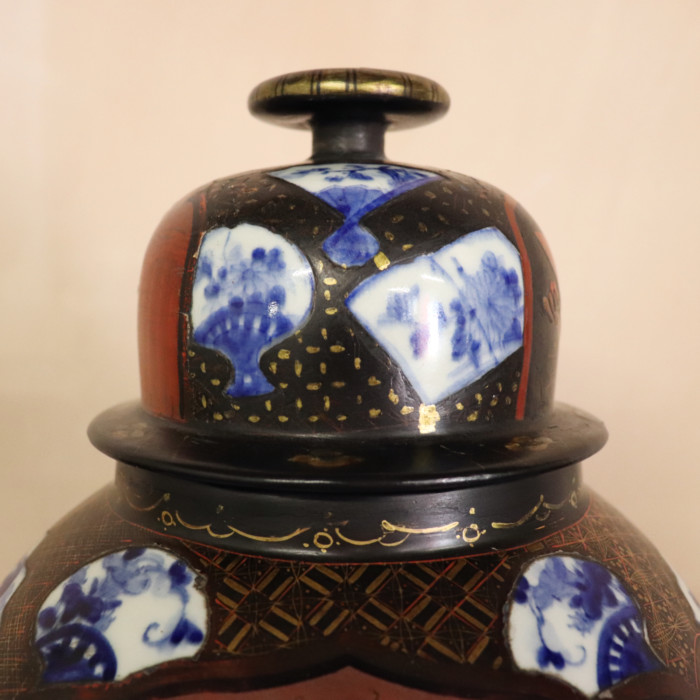 Japanese Jar and Cover (4)