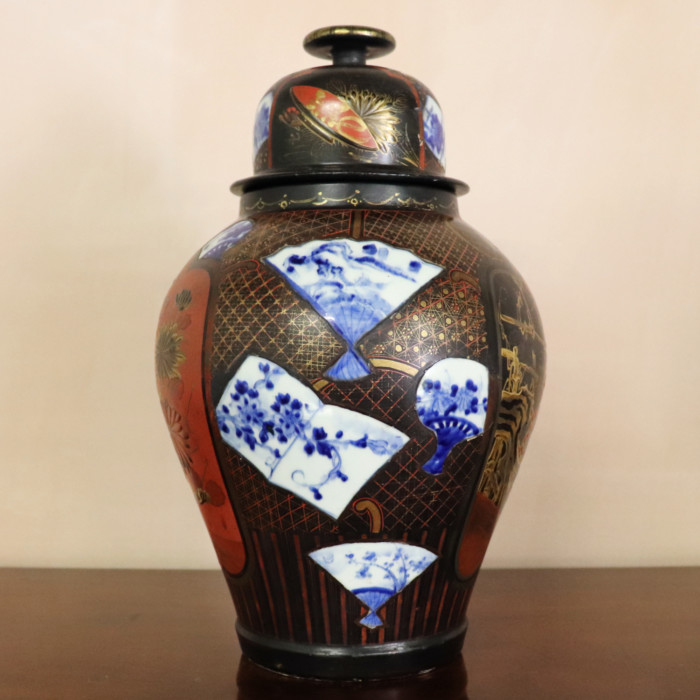 Japanese Jar and Cover (5)