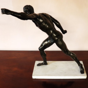 Large Bronze Borghese Gladiator (7)