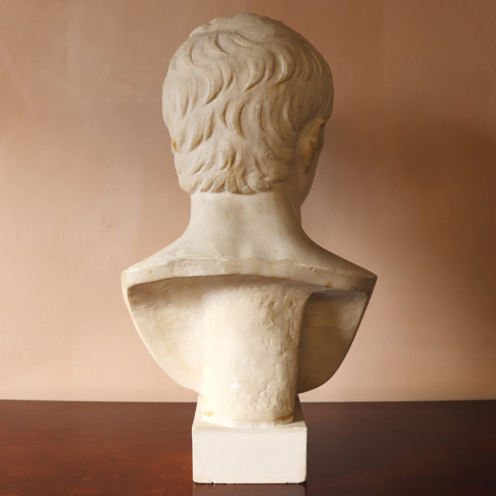 Large Plaster Augustus Caesar (6)