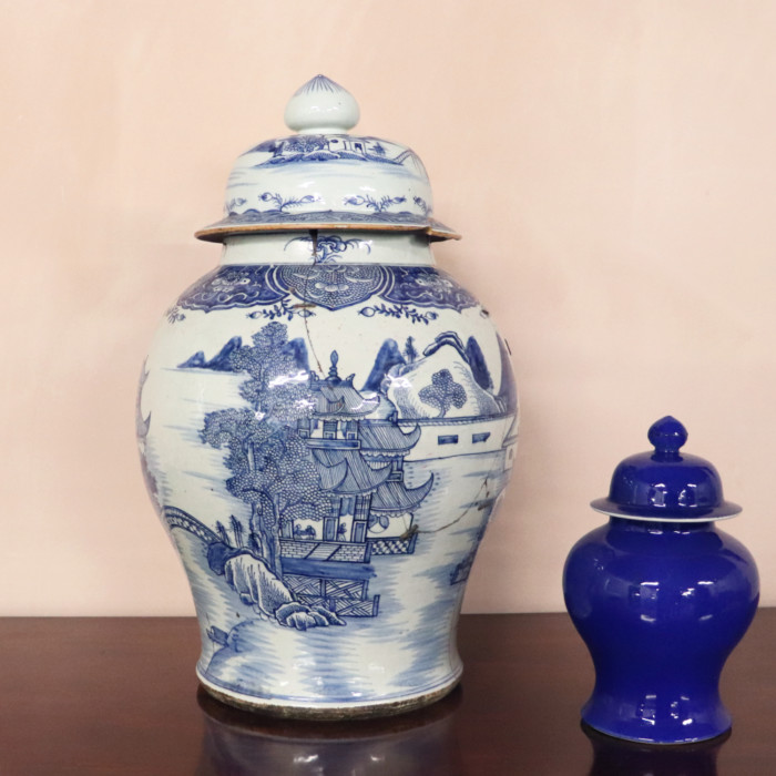 Large Chinese Jar and Cover (8)