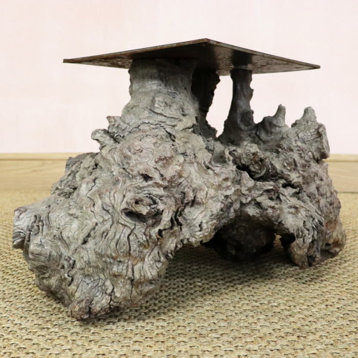 Burr and Root Wood Table (1)