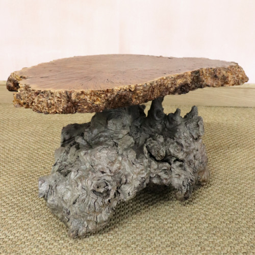 Burr and Root Wood Table (7)