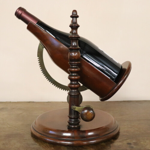Mahogany Wine Cradle (12)