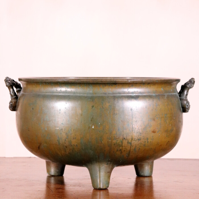 Large Chinese Bronze Censer (5)