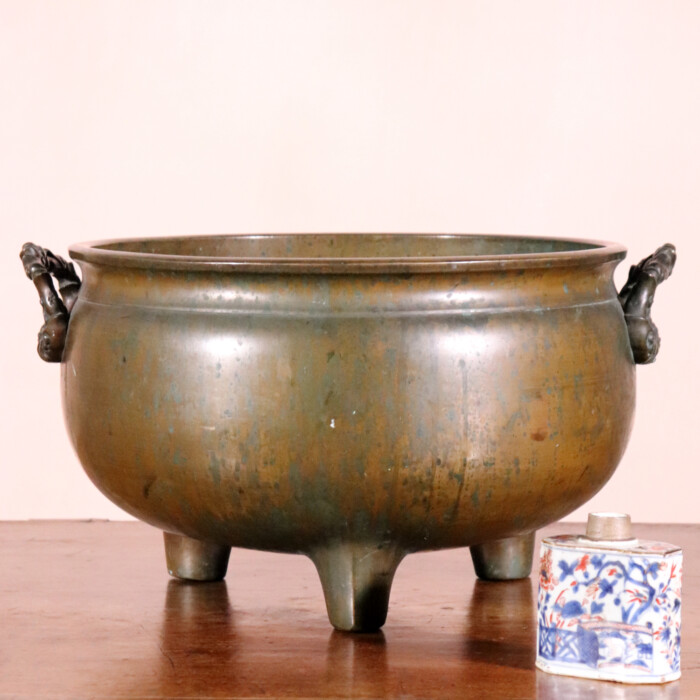 Large Chinese Bronze Censer (6)