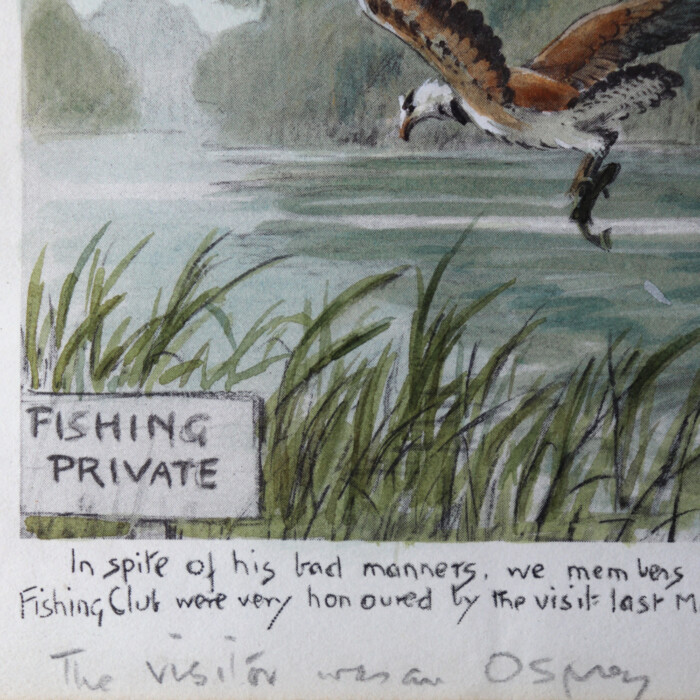 Snaffles 'Fishing Private’ Card (3)