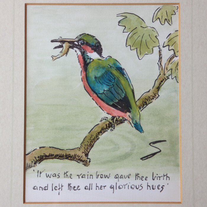 Snaffles Kingfisher Card (2)