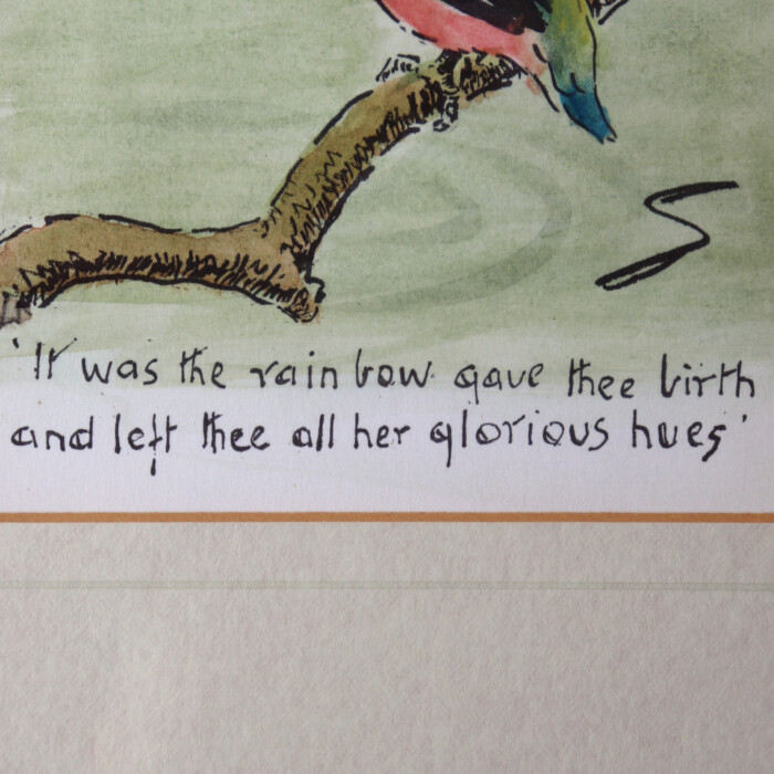 Snaffles Kingfisher Card (3)