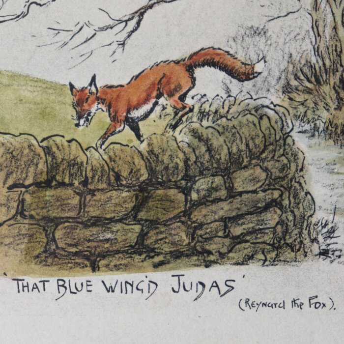 Snaffles 'That Blue Wing’d Judas' Card (3)