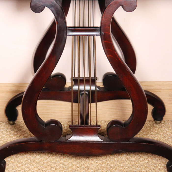 Pair of Lyre Tables (12)