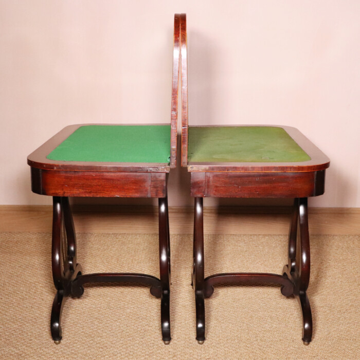 Pair of Lyre Tables (5)