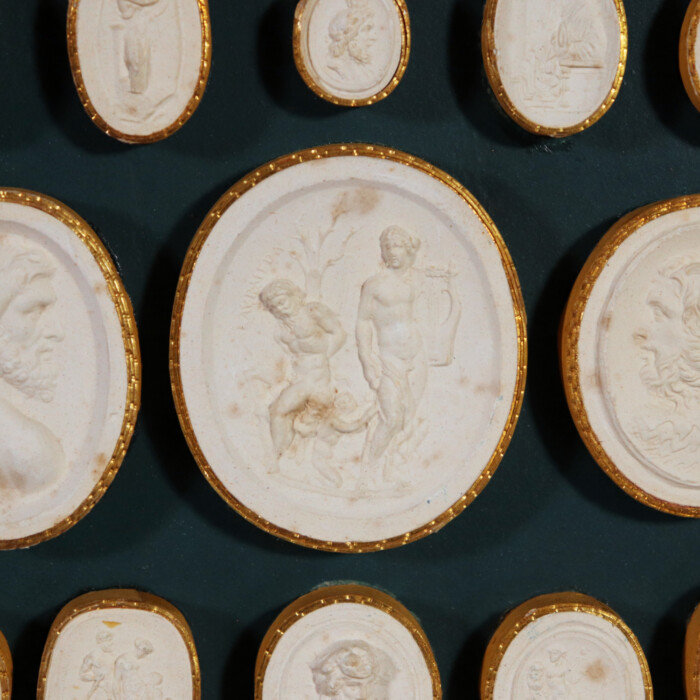 Set of Plaster Intaglios (2)