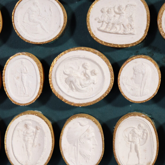 Set of Plaster Intaglios (4)