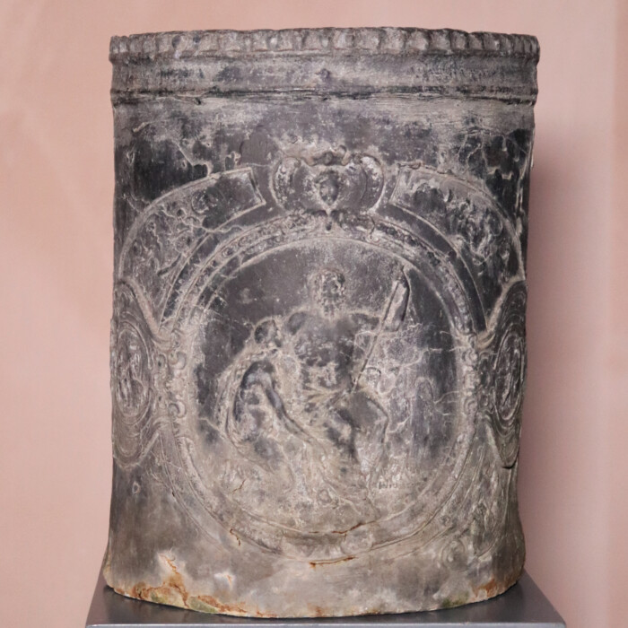 Pair of Lead Urns (6)