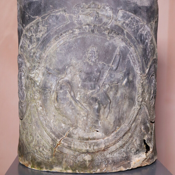Pair of Lead Urns (8)
