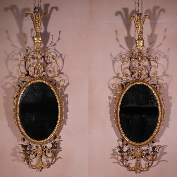 Pair of Adam Mirrors (1)