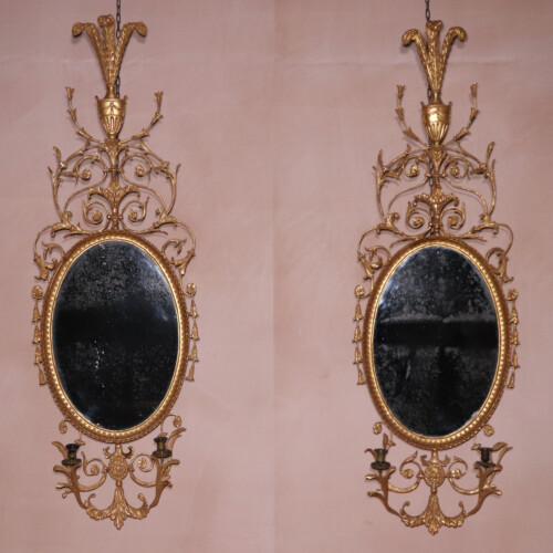 Pair of Adam Mirrors (2)