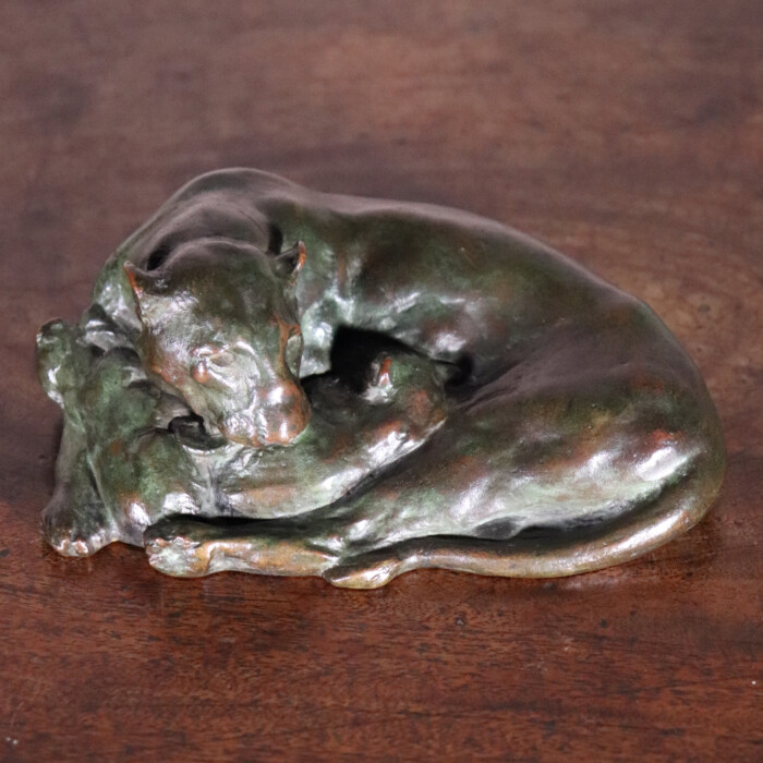 Hyatt Bronze Lioness (2)