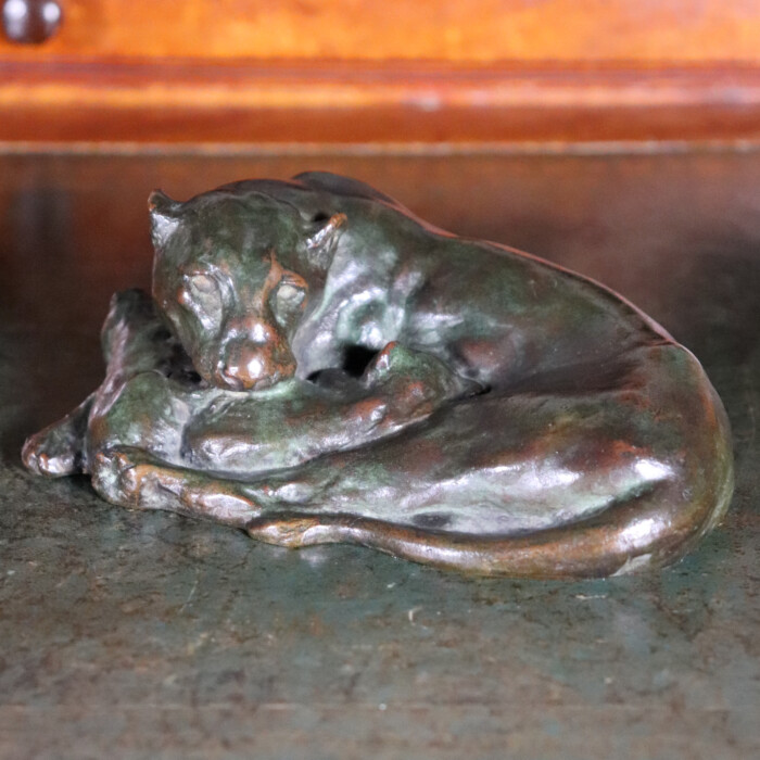 Hyatt Bronze Lioness (3)