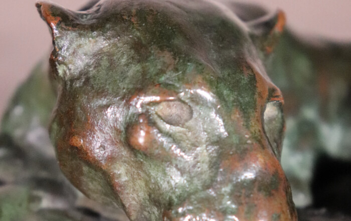 Hyatt Bronze Lioness (4)
