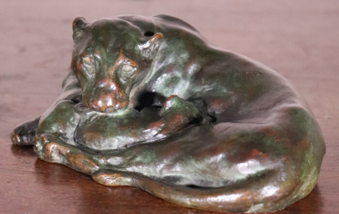 Hyatt Bronze Lioness (6)