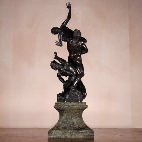 Large Bronze Abduction of a Sabine Woman (1)