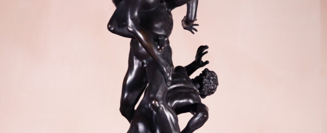 Large Bronze Abduction of a Sabine Woman (10)