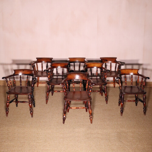 Set of Yew Chairs (1)