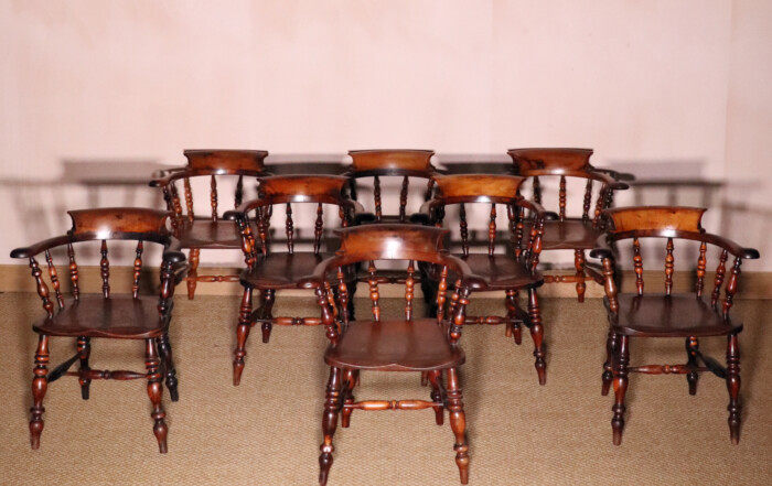Set of Yew Chairs (1)